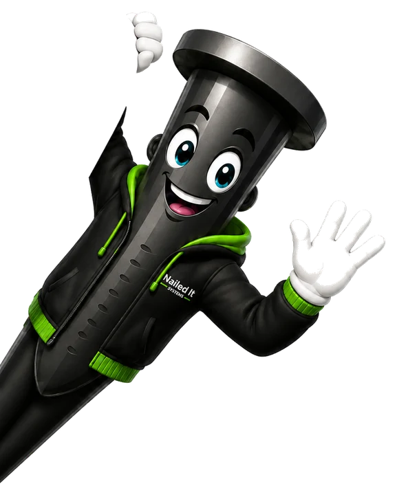 Mascotte Nailed It Systems - vidéos courtes